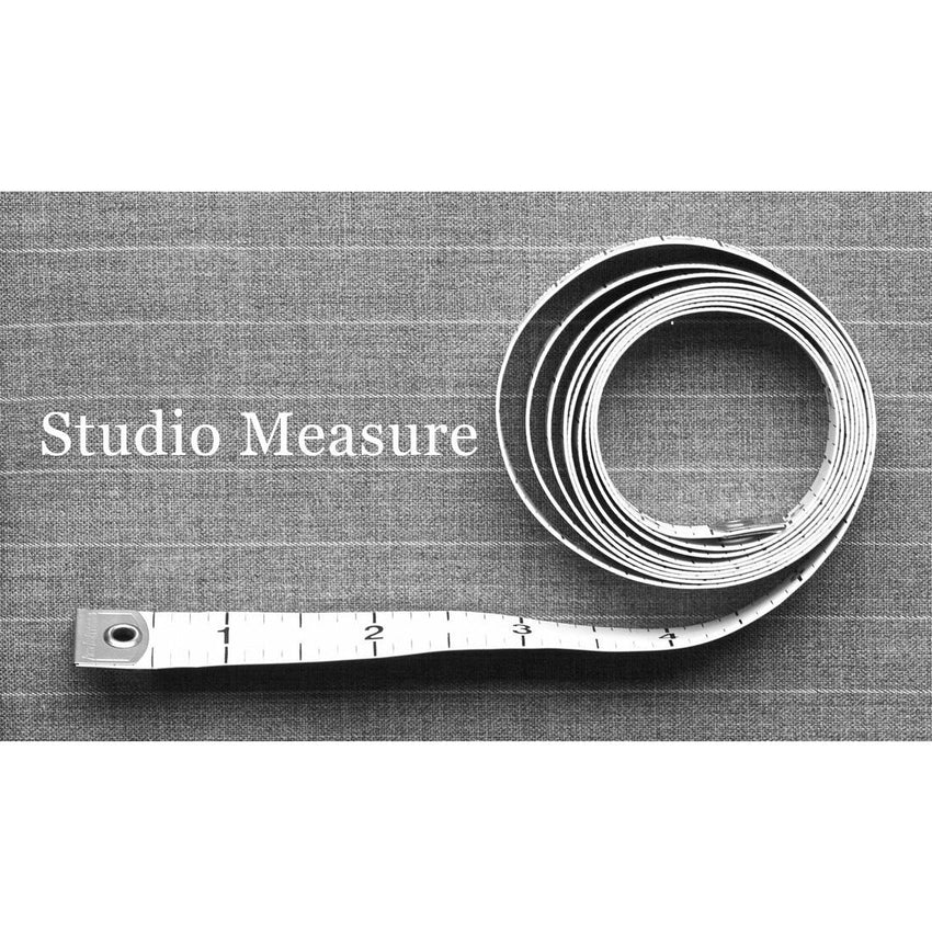 Measurement - Studio Measure Type-form - A Hand Tailored Suit