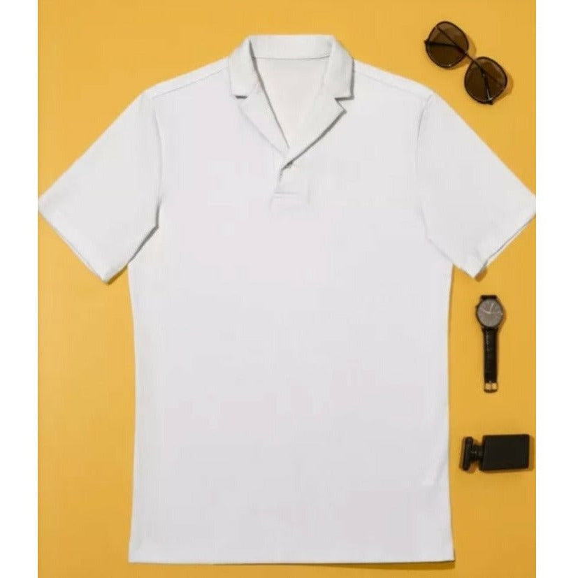 Polo Top - Notch Collar - 100% Cotton - A Hand Tailored Suit