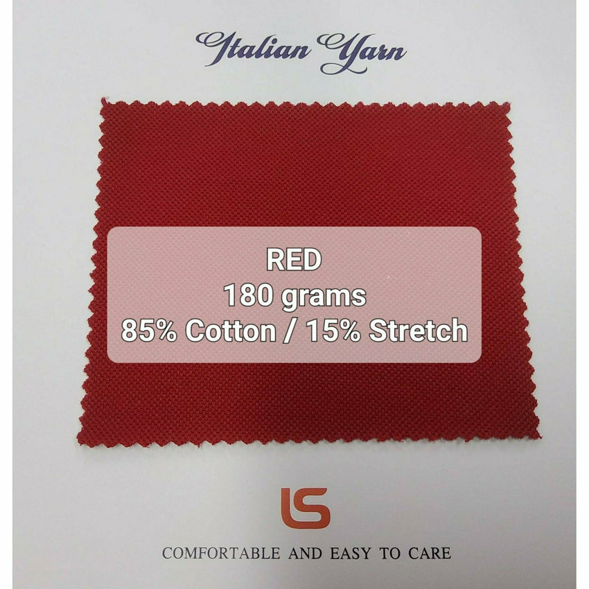 Polo Top - Semi-Spread Collar - 100% Cotton - A Hand Tailored Suit