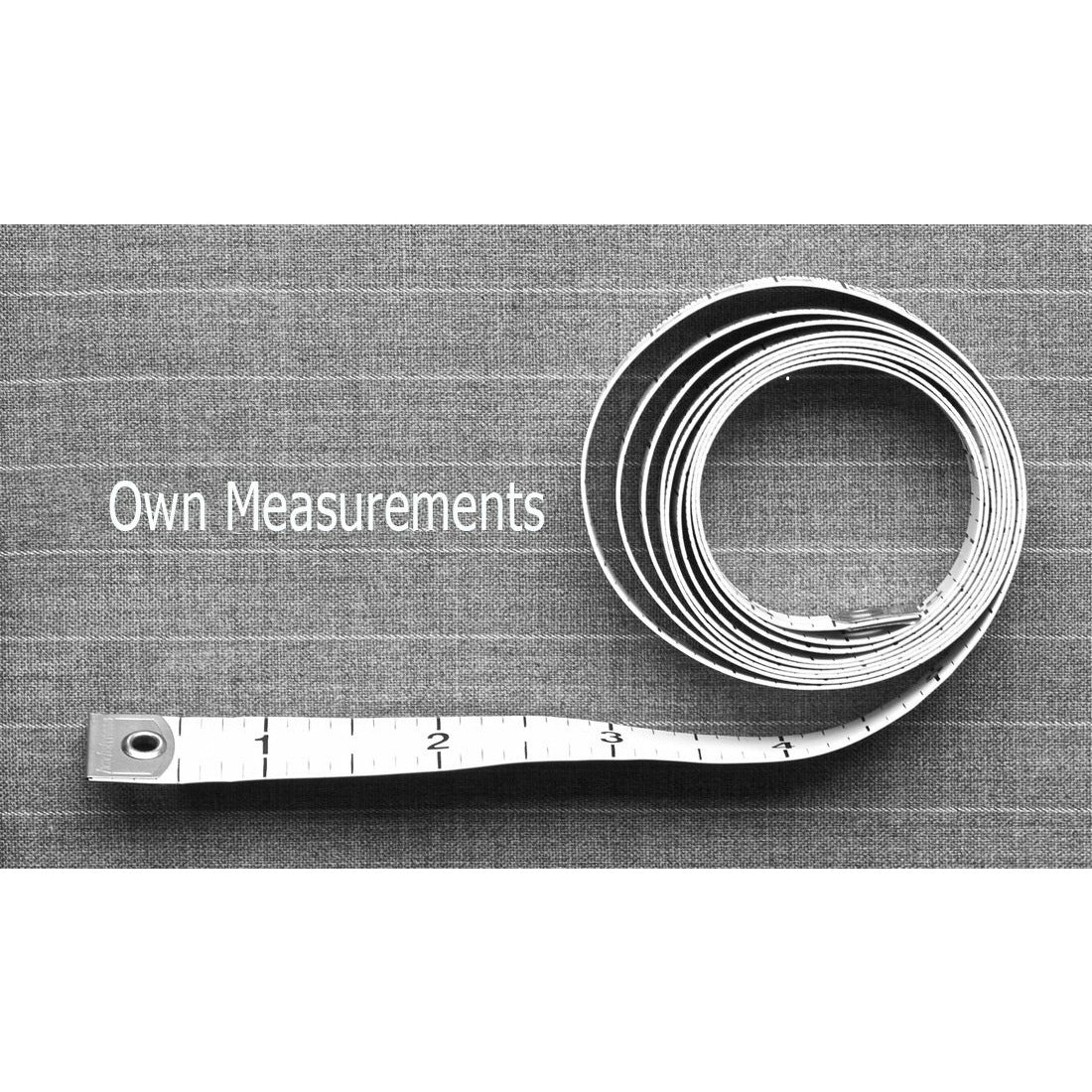 Shirt Measurement - Supplied - A Hand Tailored Suit